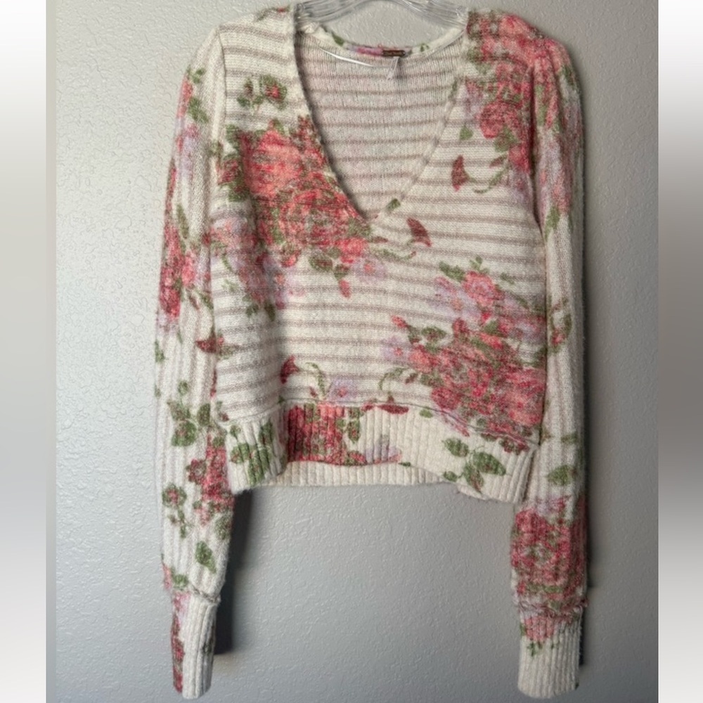 Free People Bed of Roses Sweater - Picture 7 of 8